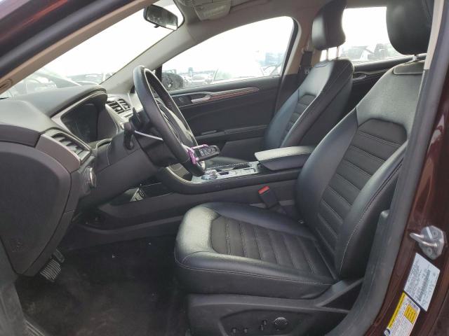 Sedans FORD FUSION 2017 Burgundy