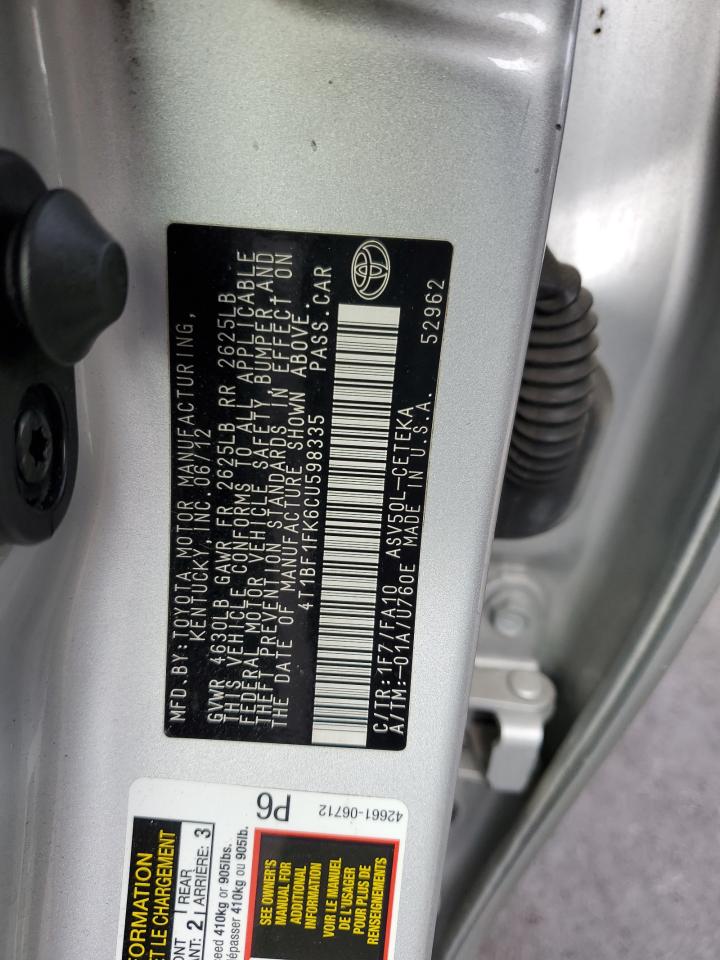 2012 Toyota Camry - Image 12