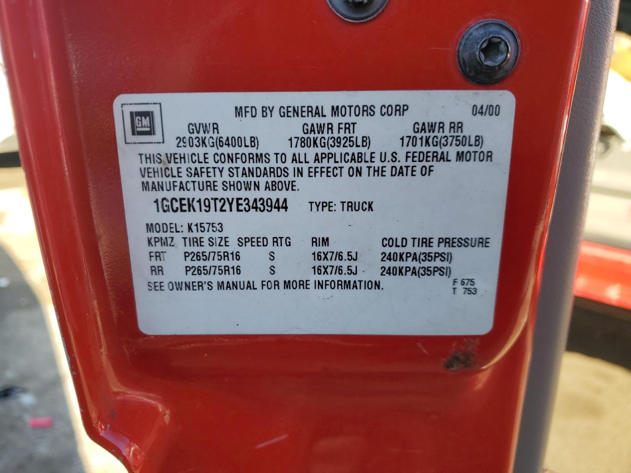 2000 Chevrolet Silverado - Image 15