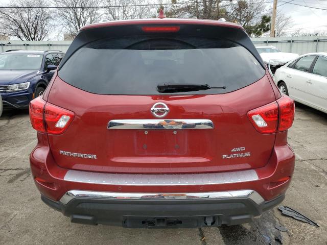  NISSAN PATHFINDER 2020 Красный