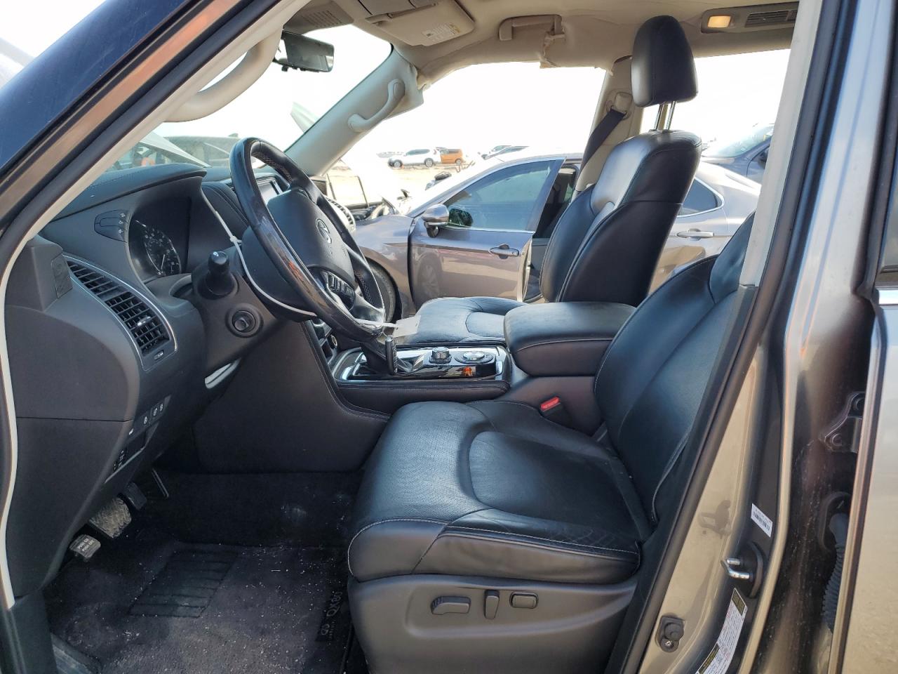 VIN: JN8AZ2AF3M9718690 Auction: COPART Lot: 43811315 Location: TX - HOUSTON EAST VIN: JN8AZ2AF3M9718690 INFINITI QX80 2021 GRAY Photo 7