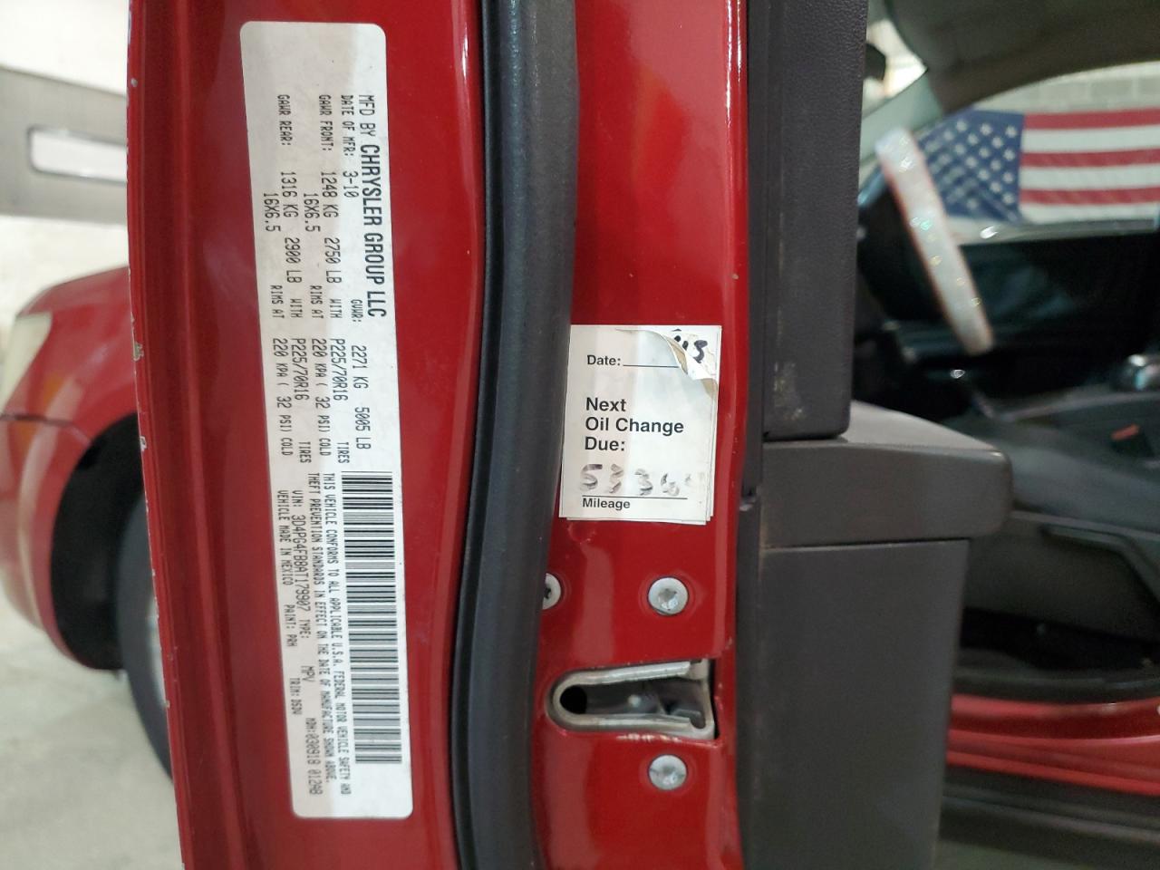 2010 Dodge Journey Se VIN: 3D4PG4FB8AT179907 Lot: 67082395