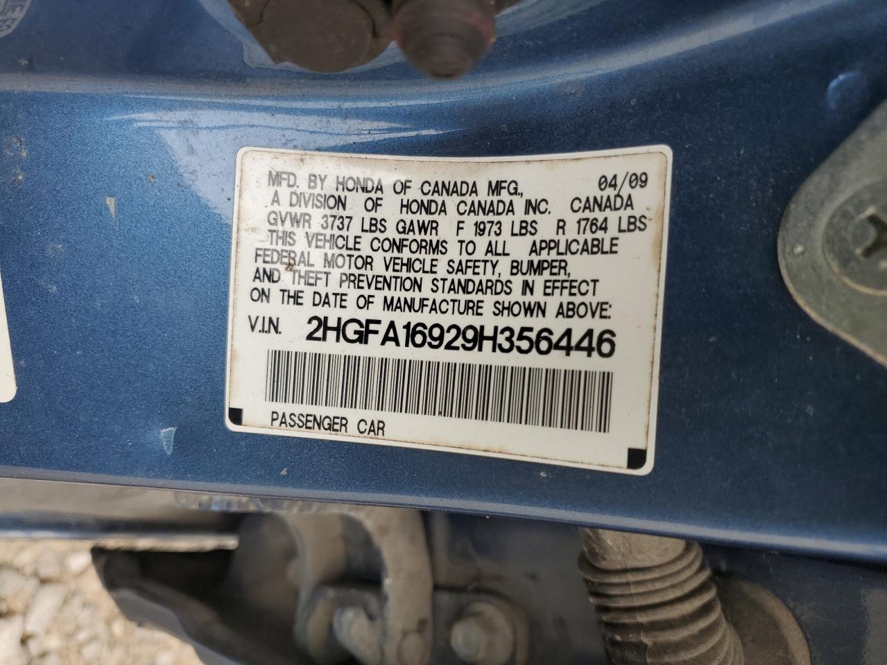 2009 Honda Civic - Image 12
