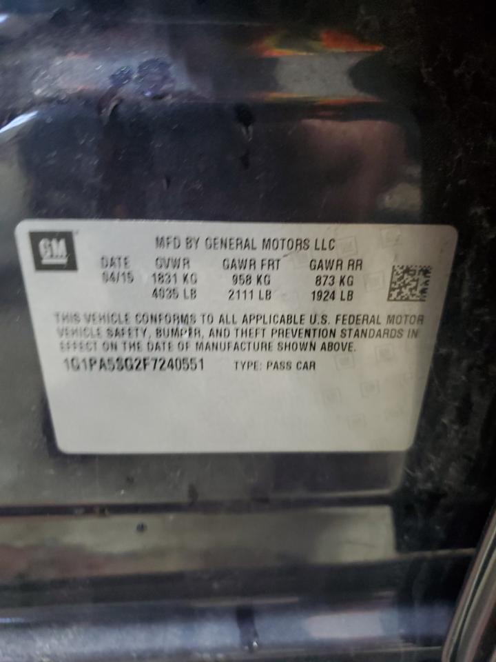 2015 Chevrolet Cruze - Image 12