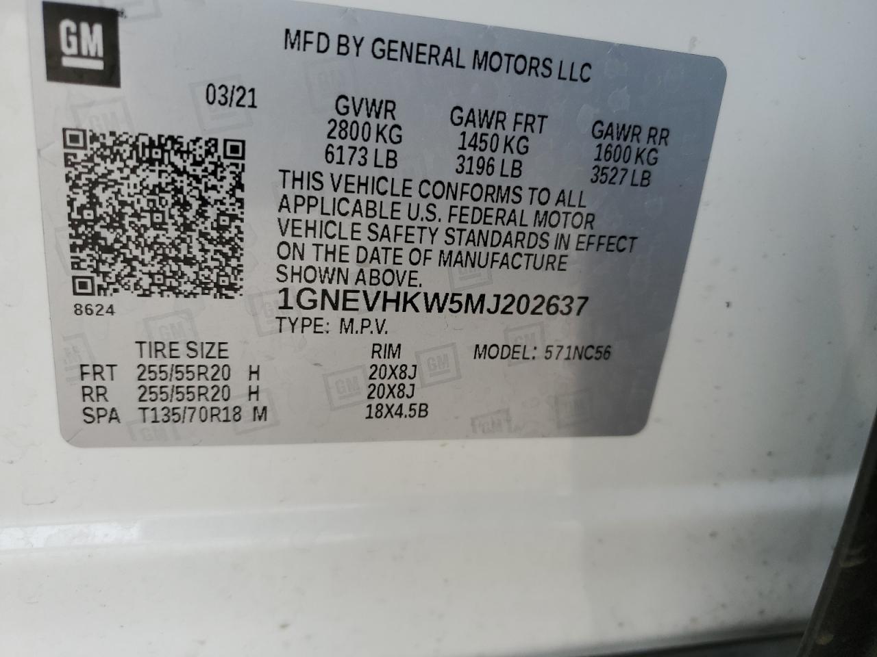 2021 Chevrolet Traverse - Image 13