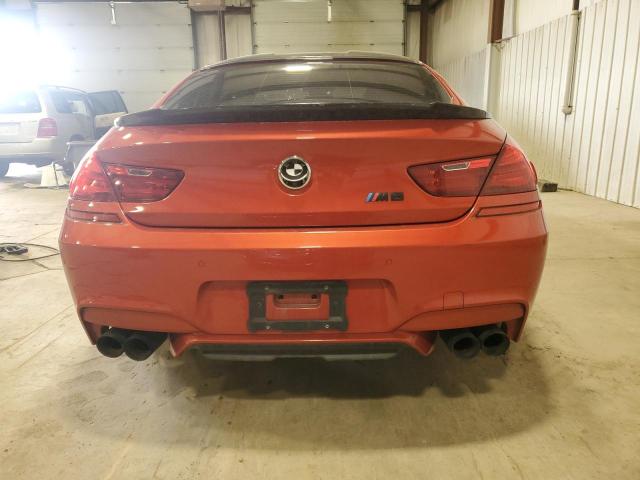  BMW M6 2016 Оранжевый