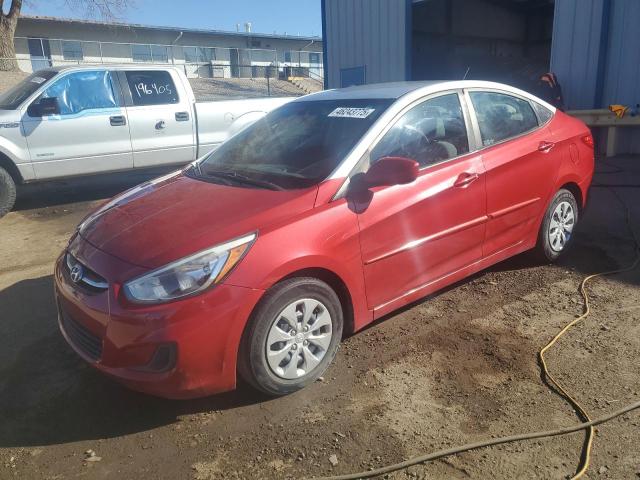  HYUNDAI ACCENT 2015 Czerwony