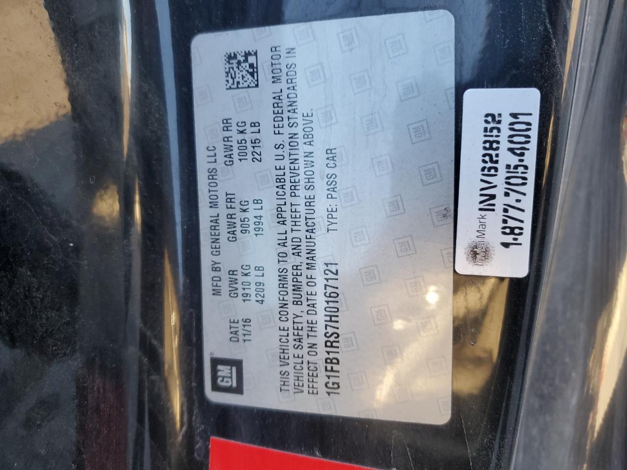 2017 Chevrolet Camaro - Image 12