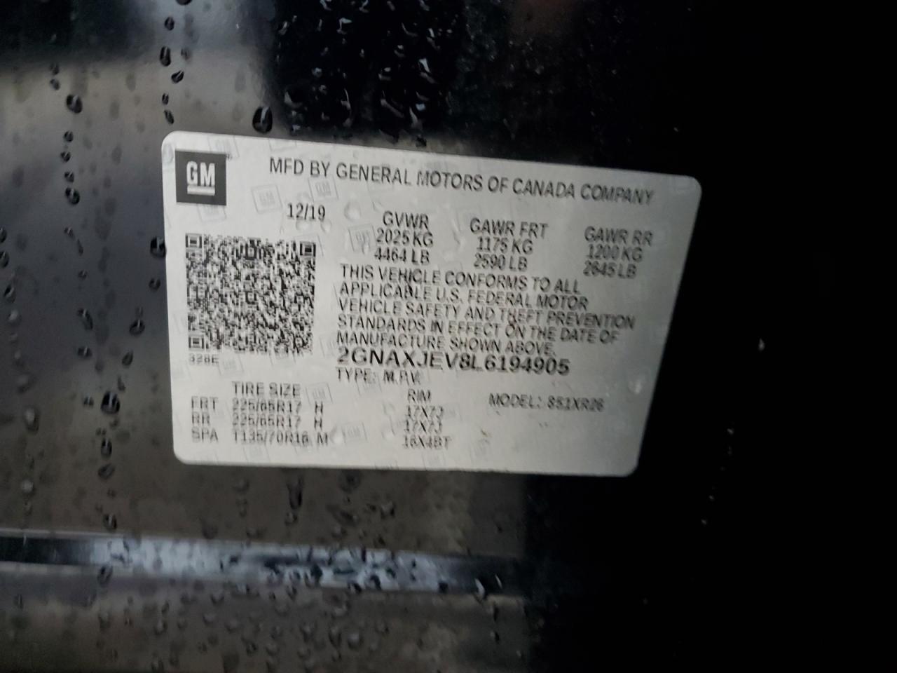 2020 Chevrolet Equinox - Image 15