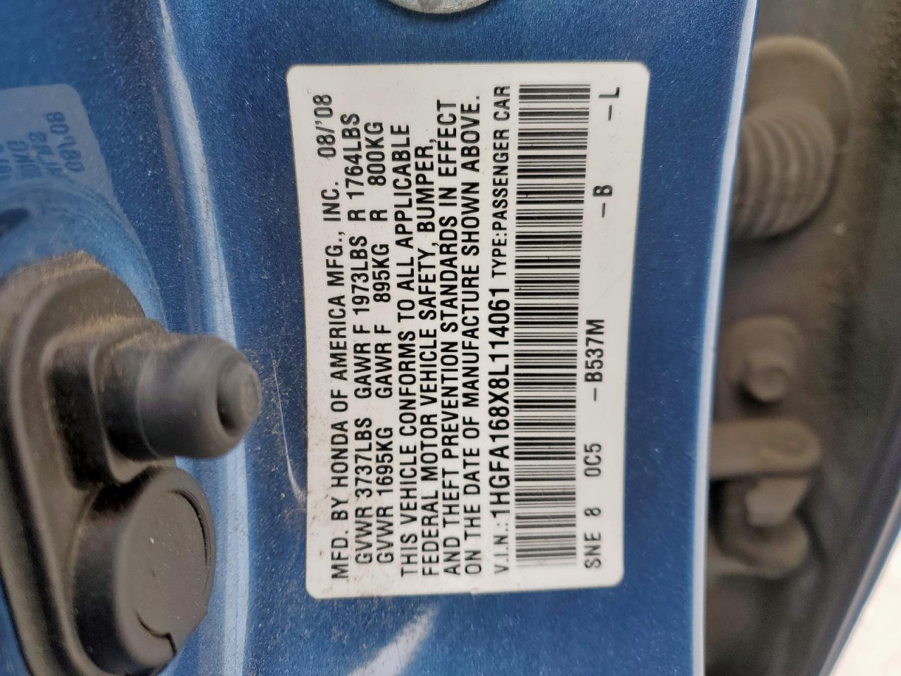 2008 Honda Civic - Image 12