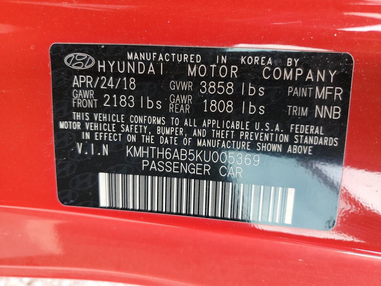 2019 Hyundai Veloster - Image 13