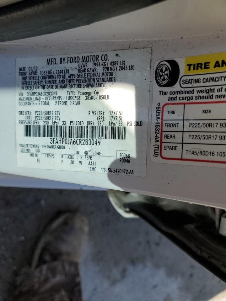 2012 Ford Fusion - Image 12