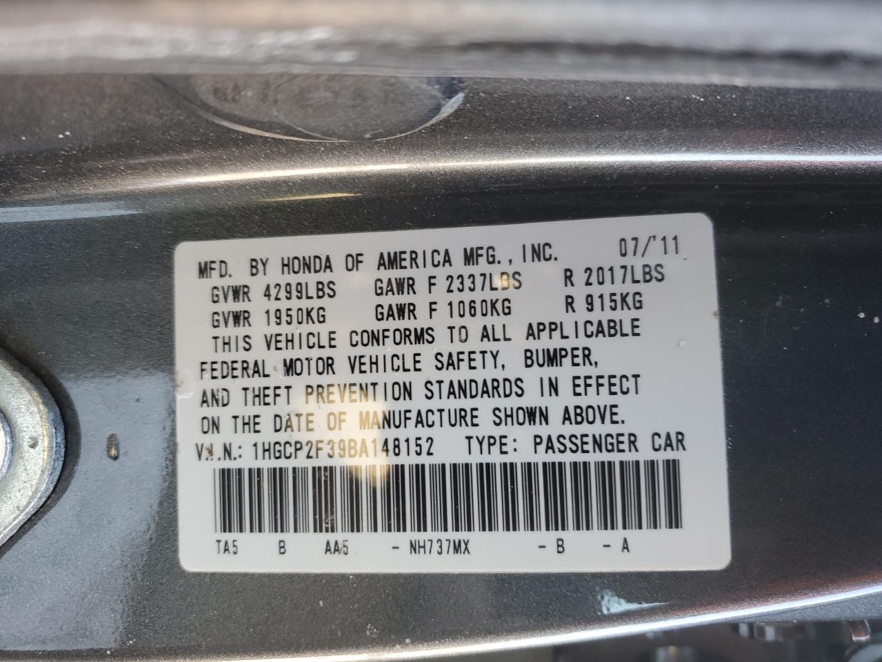 2011 Honda Accord - Image 14