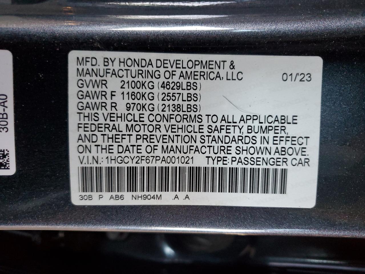 2023 Honda Accord - Image 14