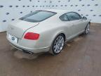 2014 BENTLEY CONTINENTA for sale at Copart SANDY