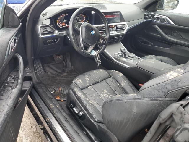  BMW 4 SERIES 2021 Чорний