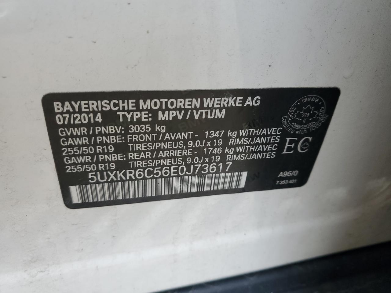 2014 BMW X5 - Image 13
