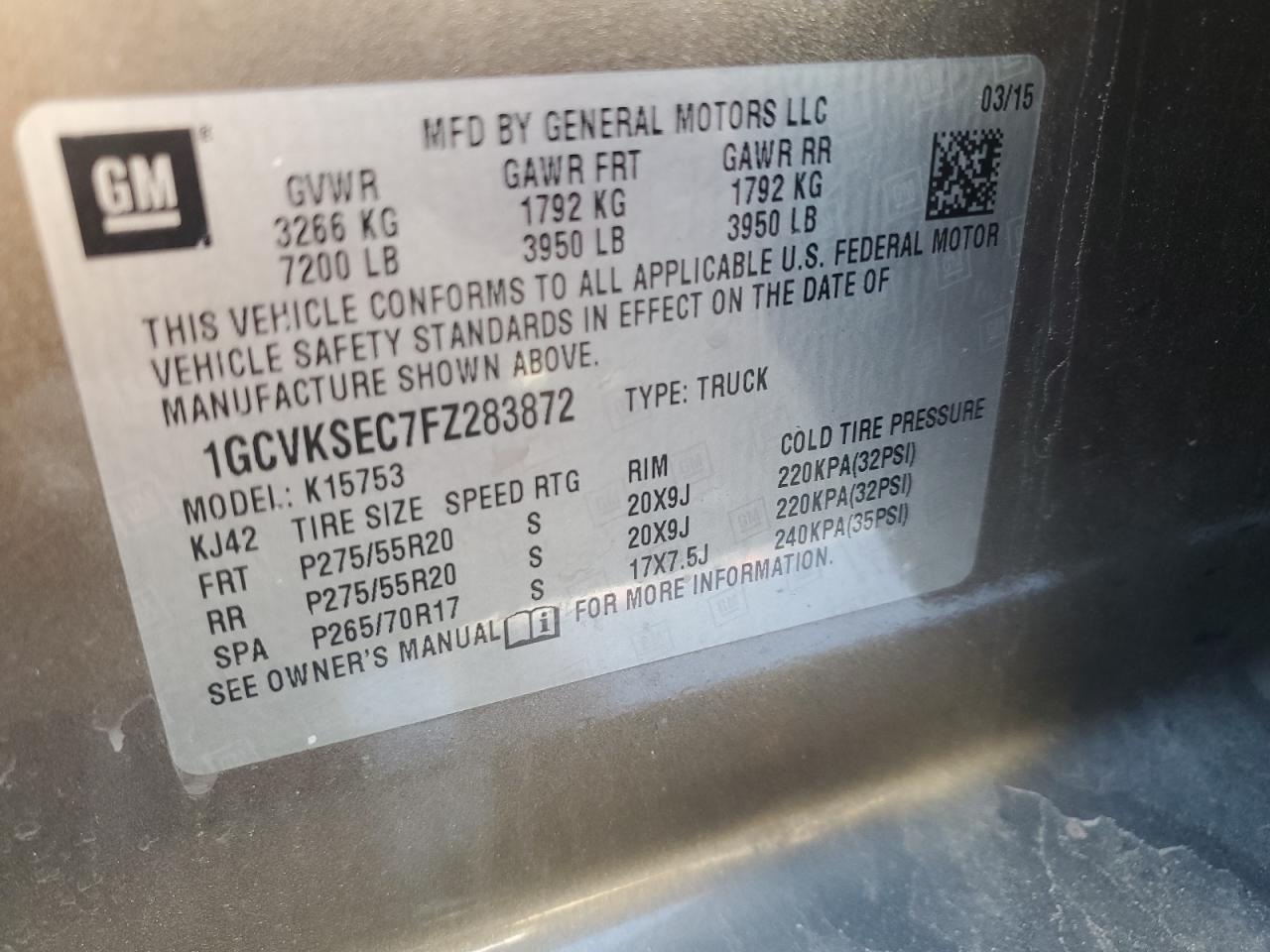 2015 Chevrolet Silverado - Image 12