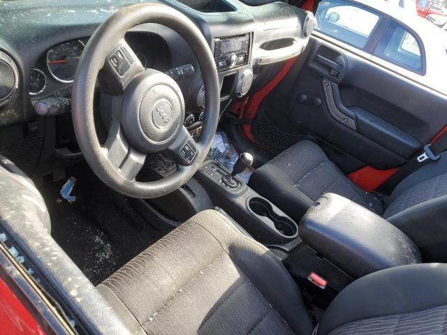  JEEP WRANGLER 2012 Red