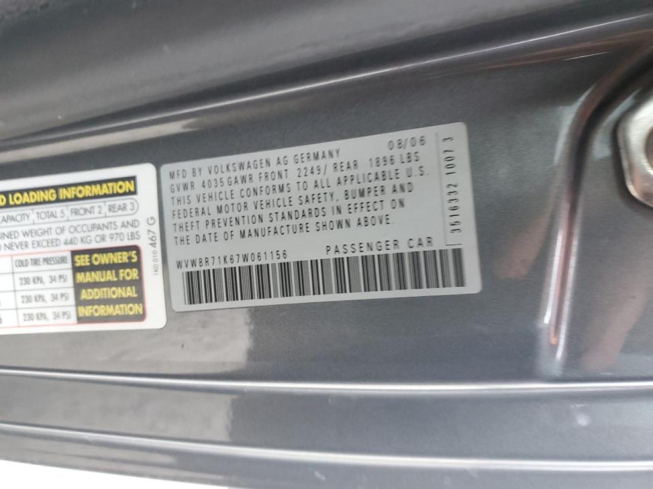 2007 Volkswagen Golf - Image 12