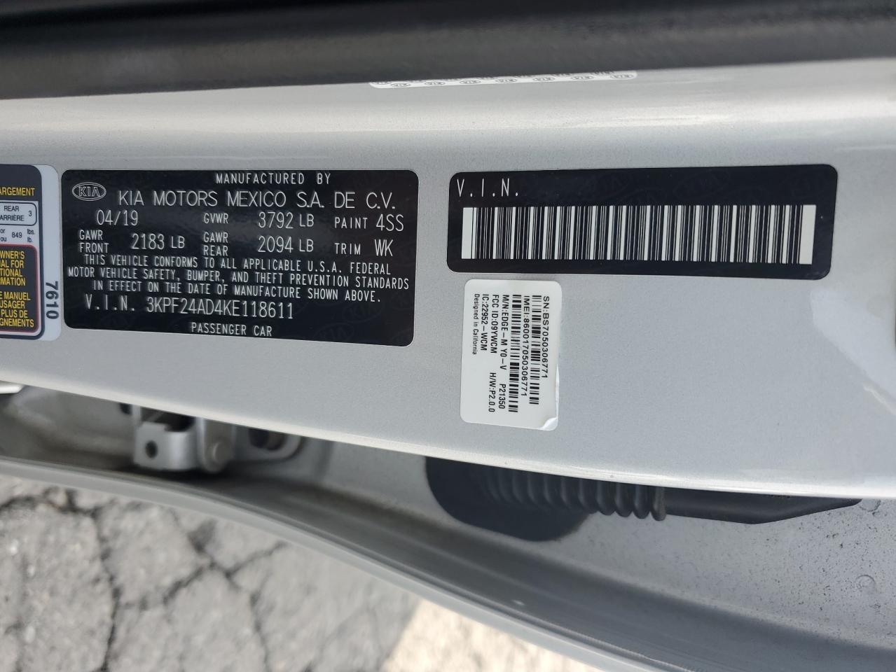 2019 Kia Forte - Image 12