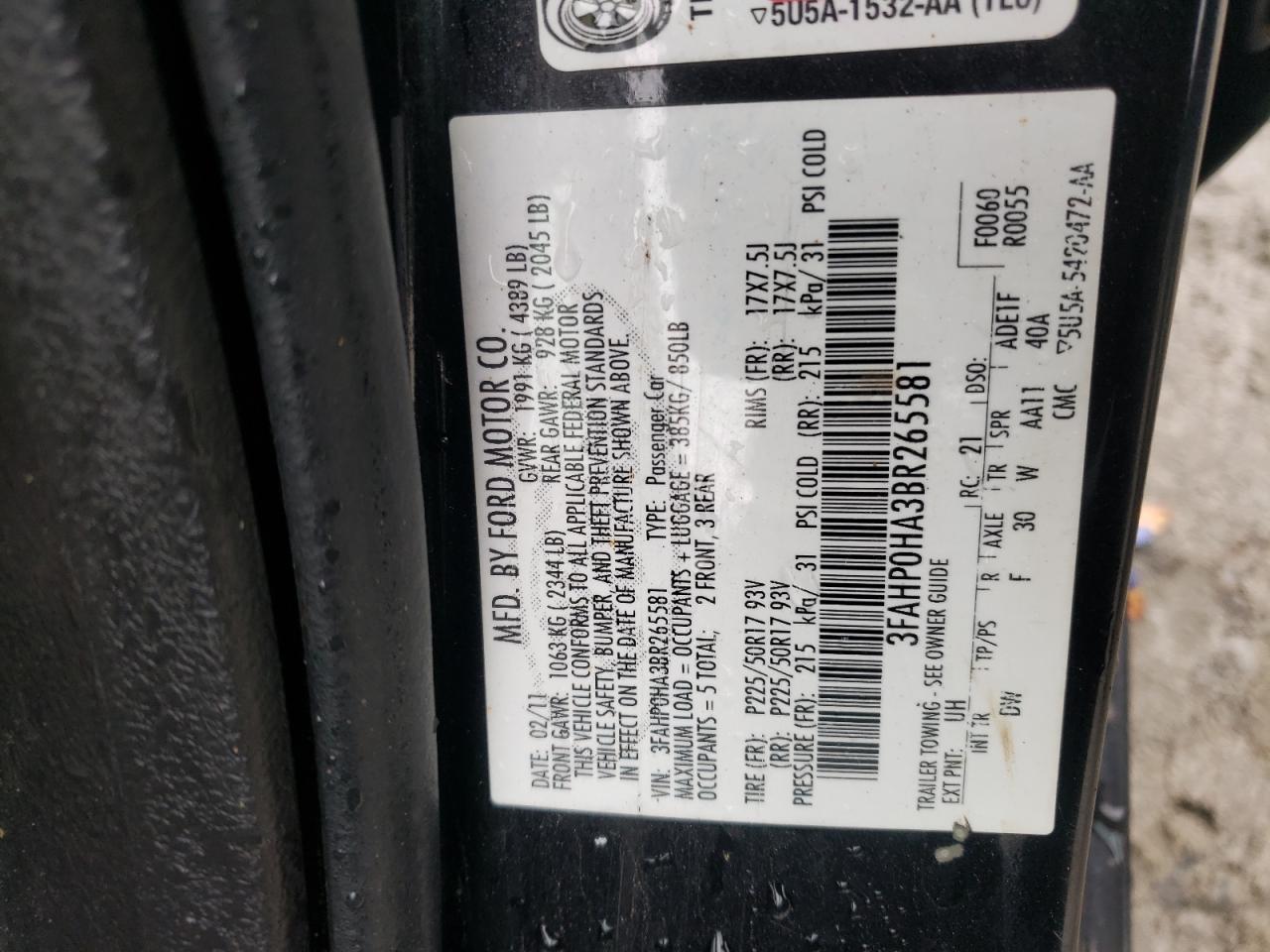 2011 Ford Fusion - Image 12