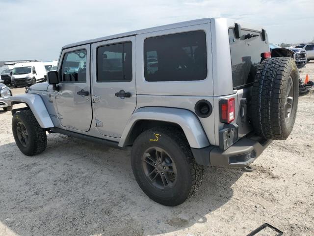 JEEP WRANGLER 2017 Srebrny