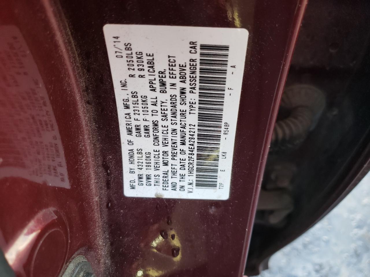 2014 Honda Accord - Image 14