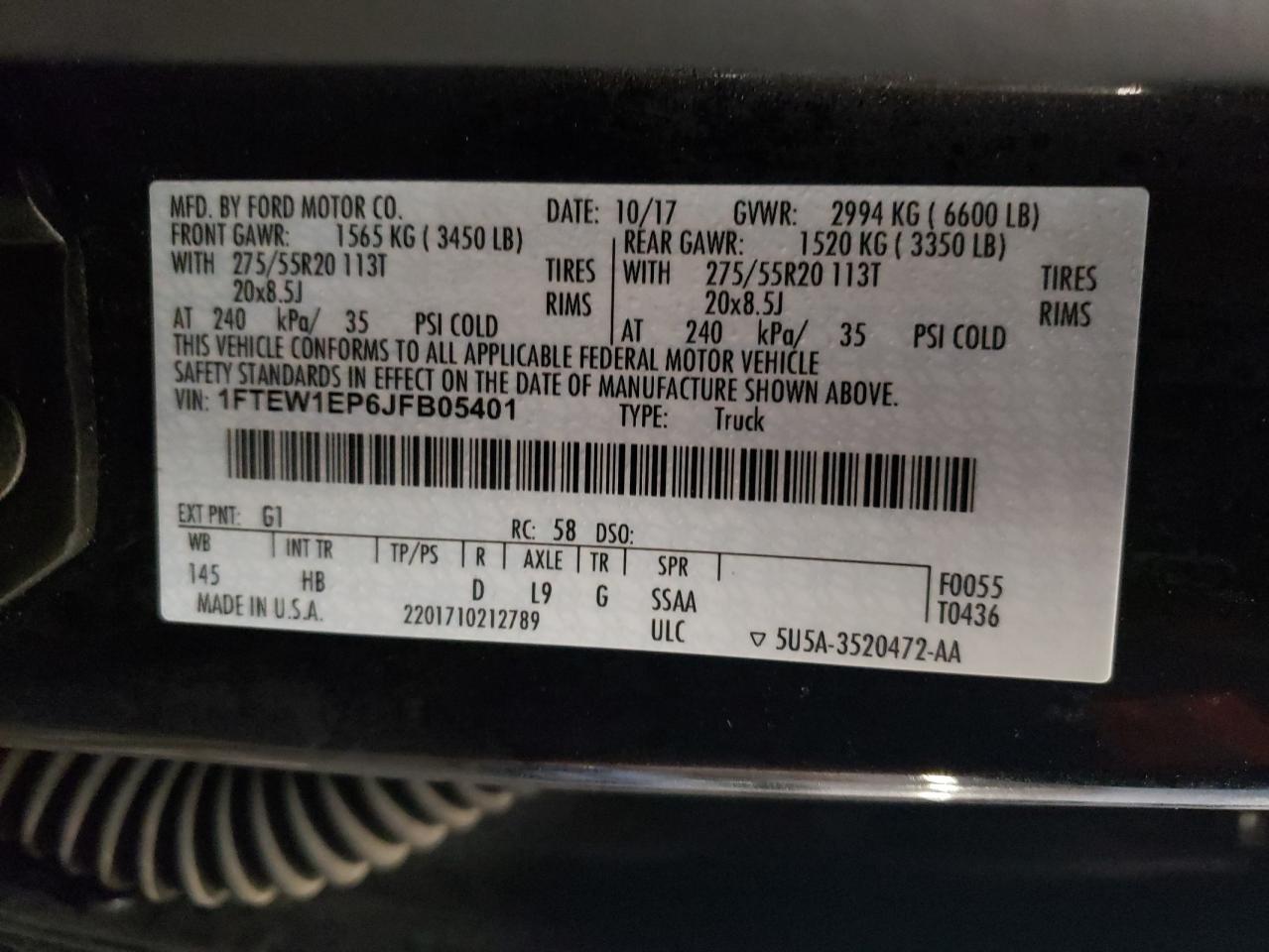 2018 Ford F-150 - Image 14
