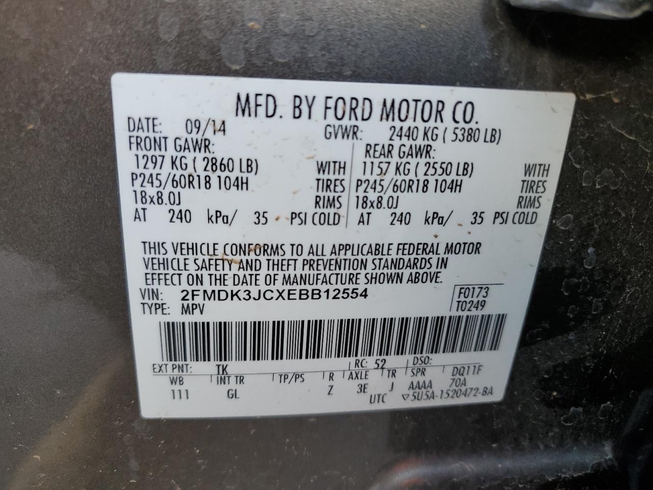 2014 Ford Edge - Image 13