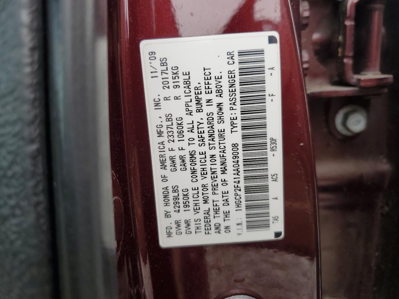 2010 Honda Accord - Image 15