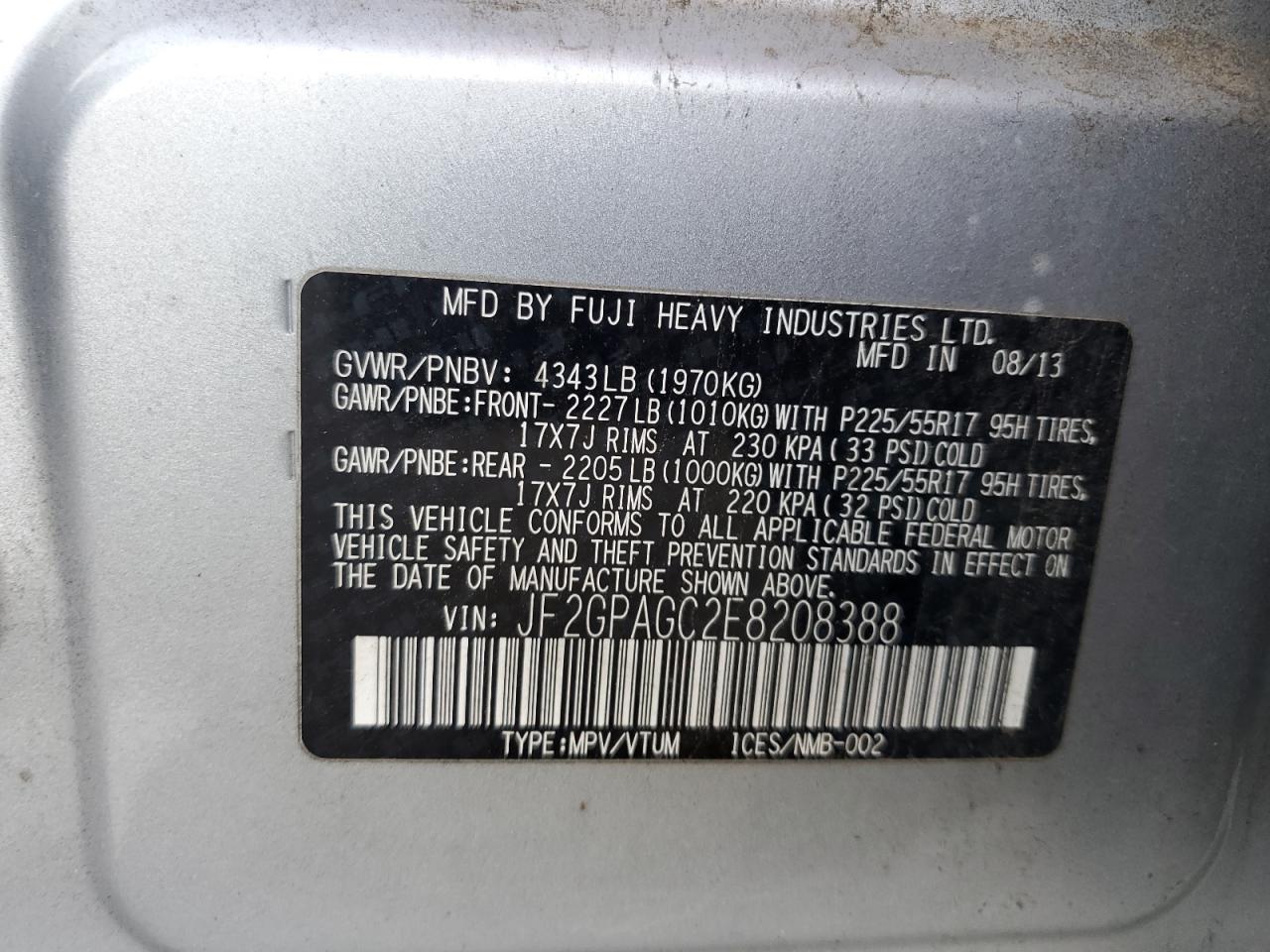 2014 Subaru XV - Image 15