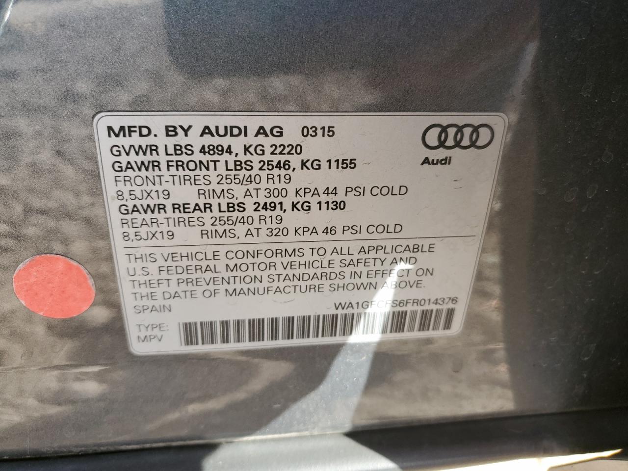2015 Audi Q3 - Image 15