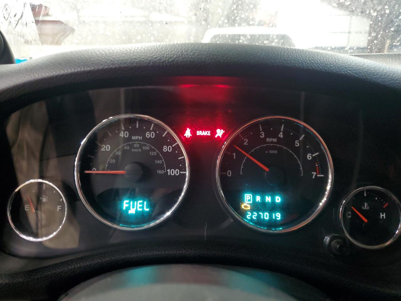 2012 Jeep Wrangler Unlimited Sport VIN: 1C4BJWDG7CL196795 Lot: 46831765