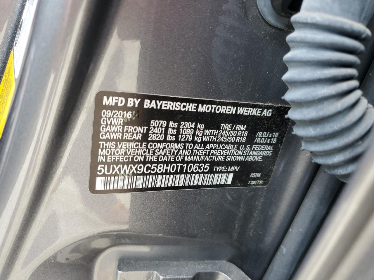 2017 BMW X3 - Image 13