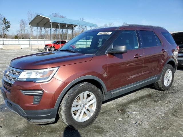  FORD EXPLORER 2018 Brown