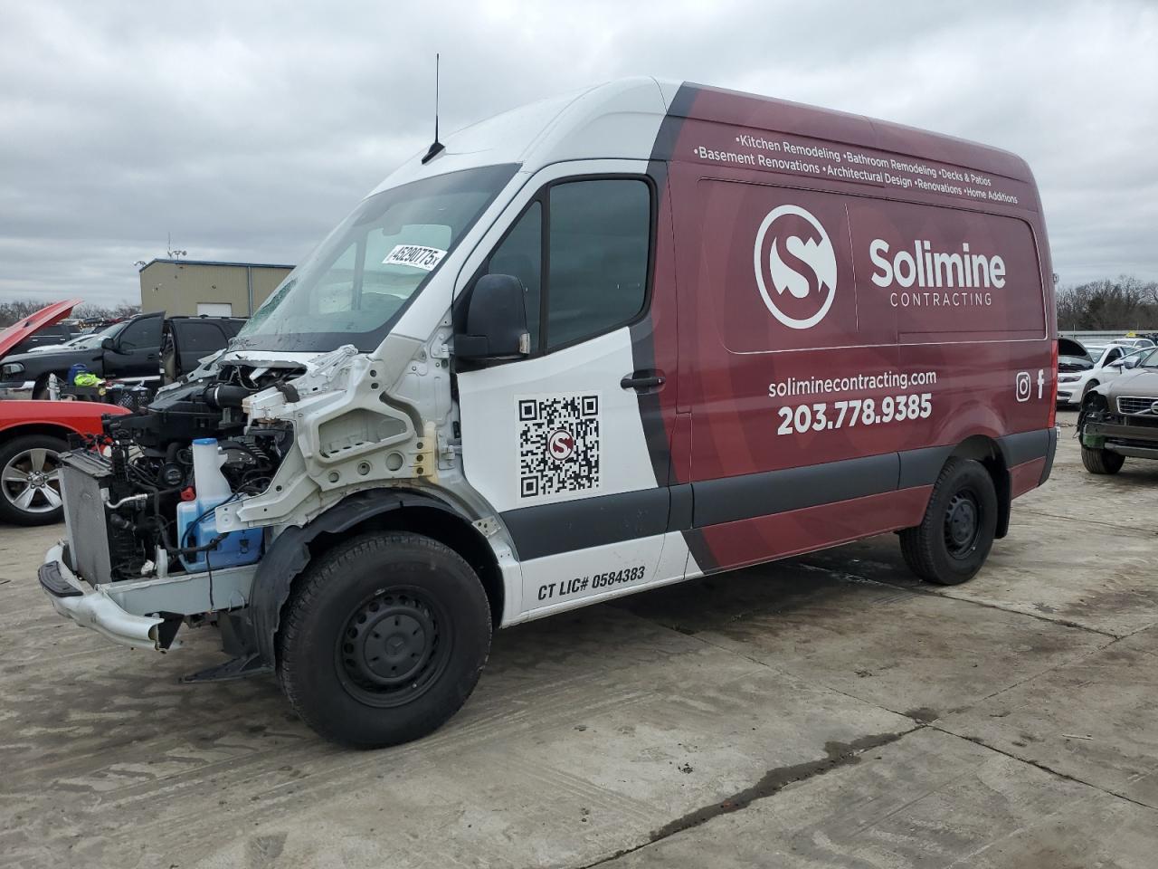 2024 Mercedes-Benz Sprinter 2500 en Venta en Wilmer, TX - Front End