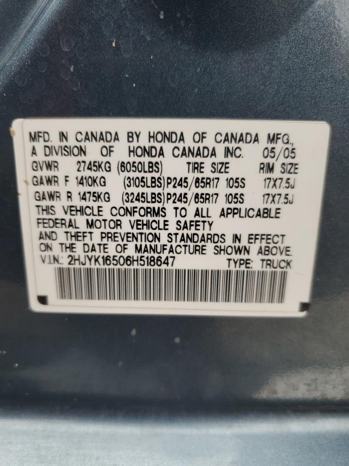 2006 Honda Ridgeline - Image 14