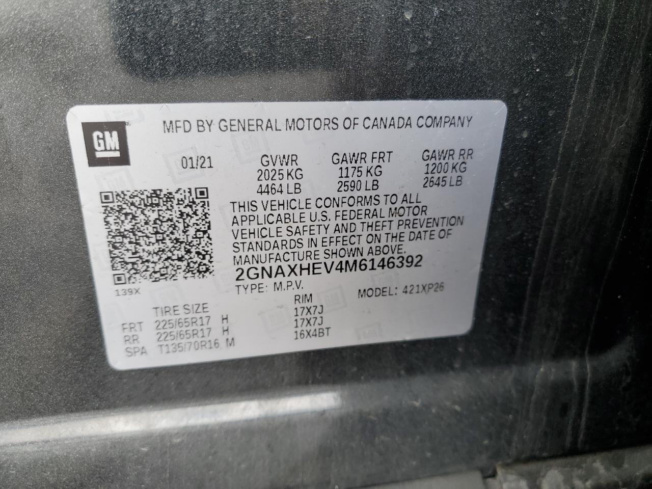 2021 Chevrolet Equinox - Image 13