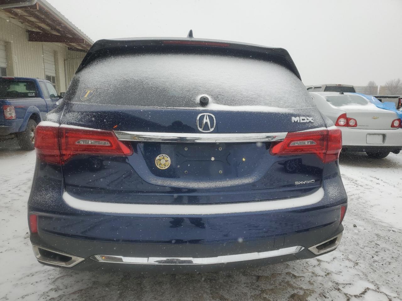 2017 Acura Mdx Technology VIN: 5FRYD4H57HB026122 Lot: 44221275