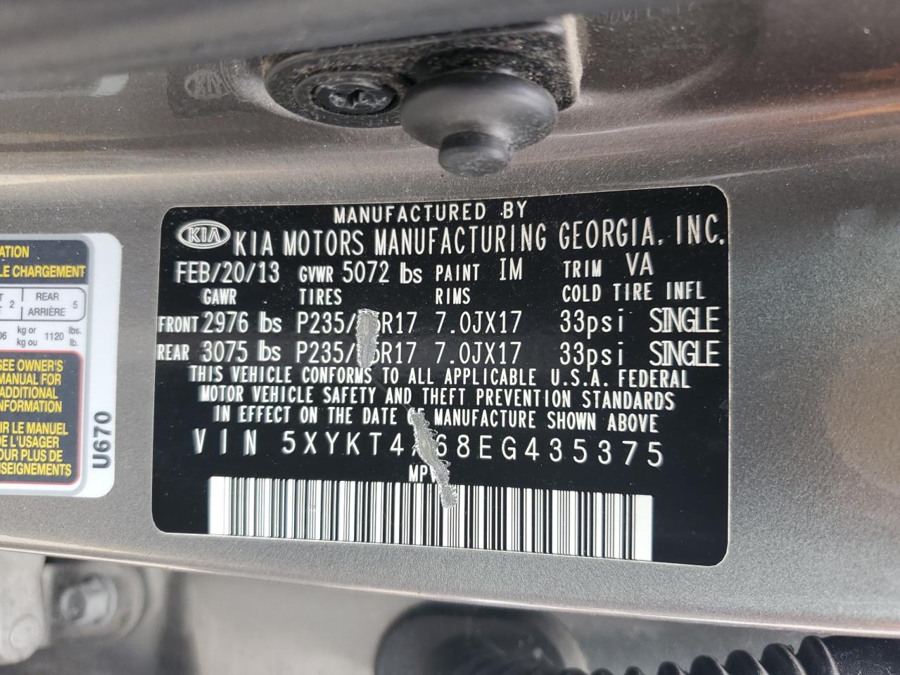 2014 Kia Sorento - Image 13