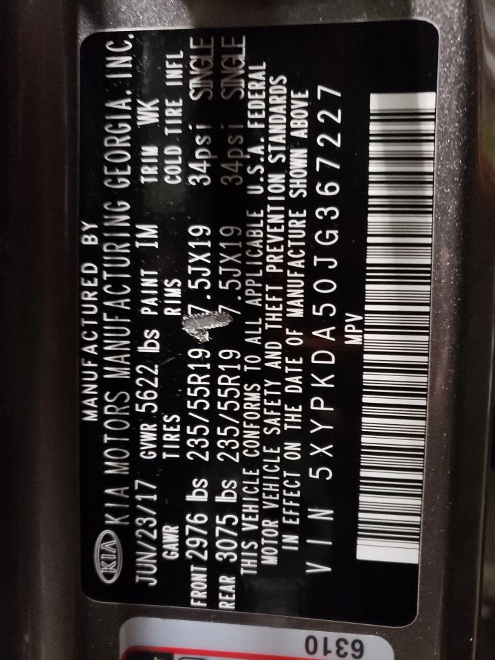 2018 Kia Sorento - Image 13