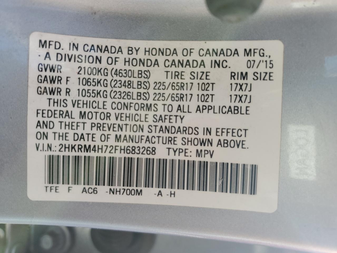 2015 Honda CR-V - Image 14