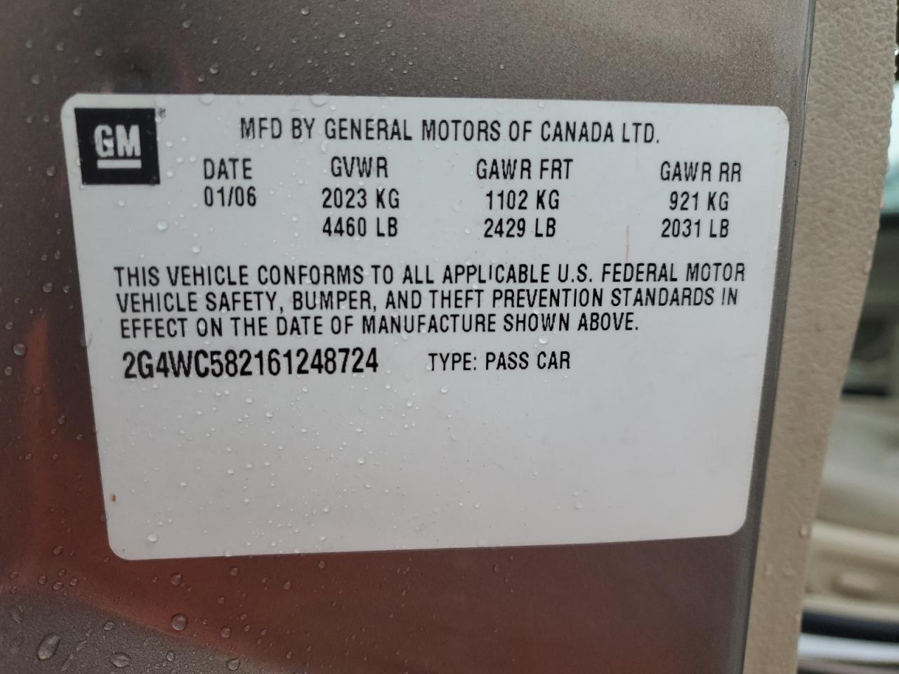 2006 Buick LaCrosse - Image 12