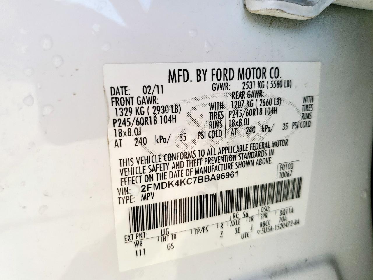 2011 Ford Edge - Image 13