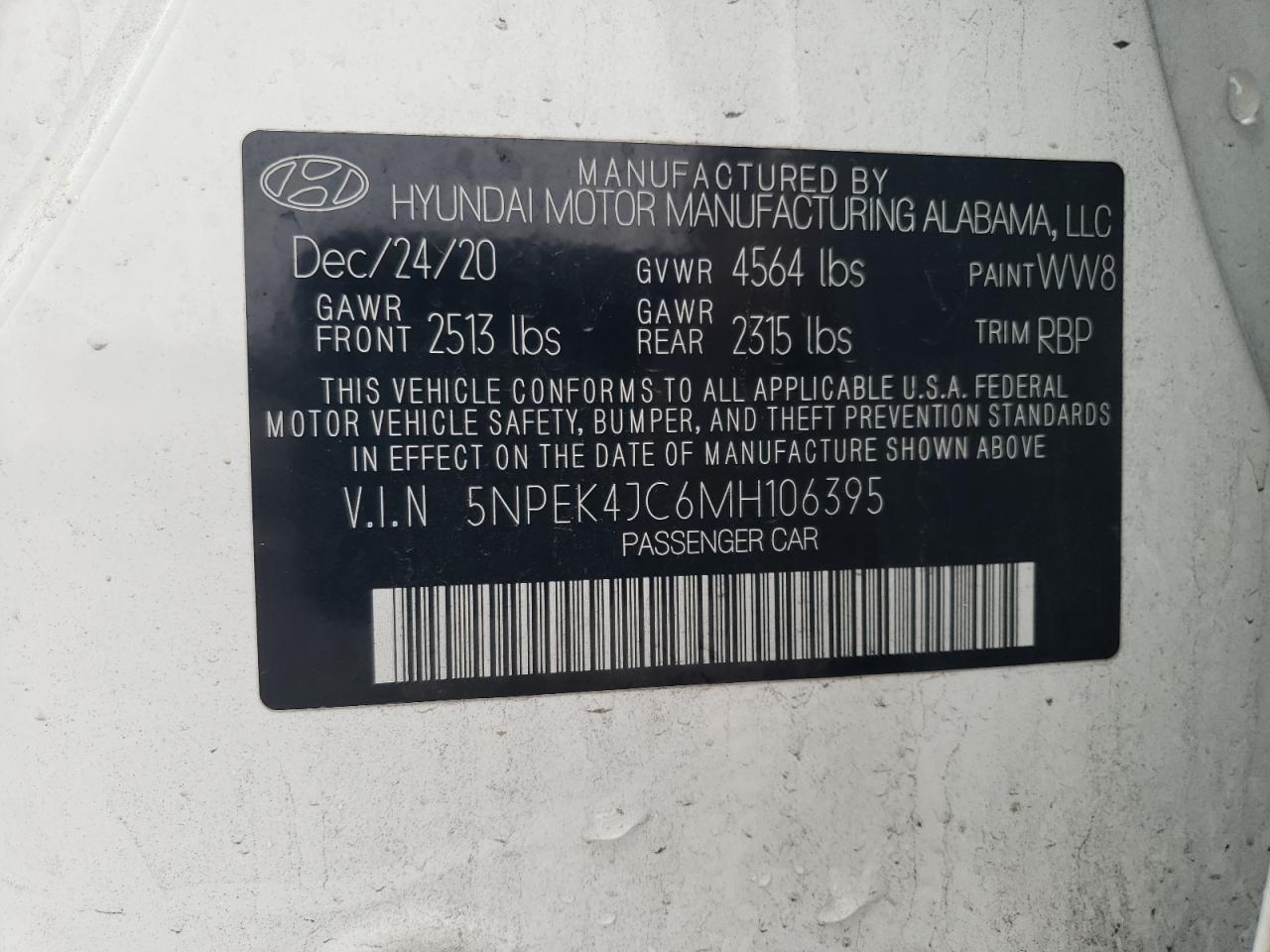 2021 Hyundai Sonata - Image 13
