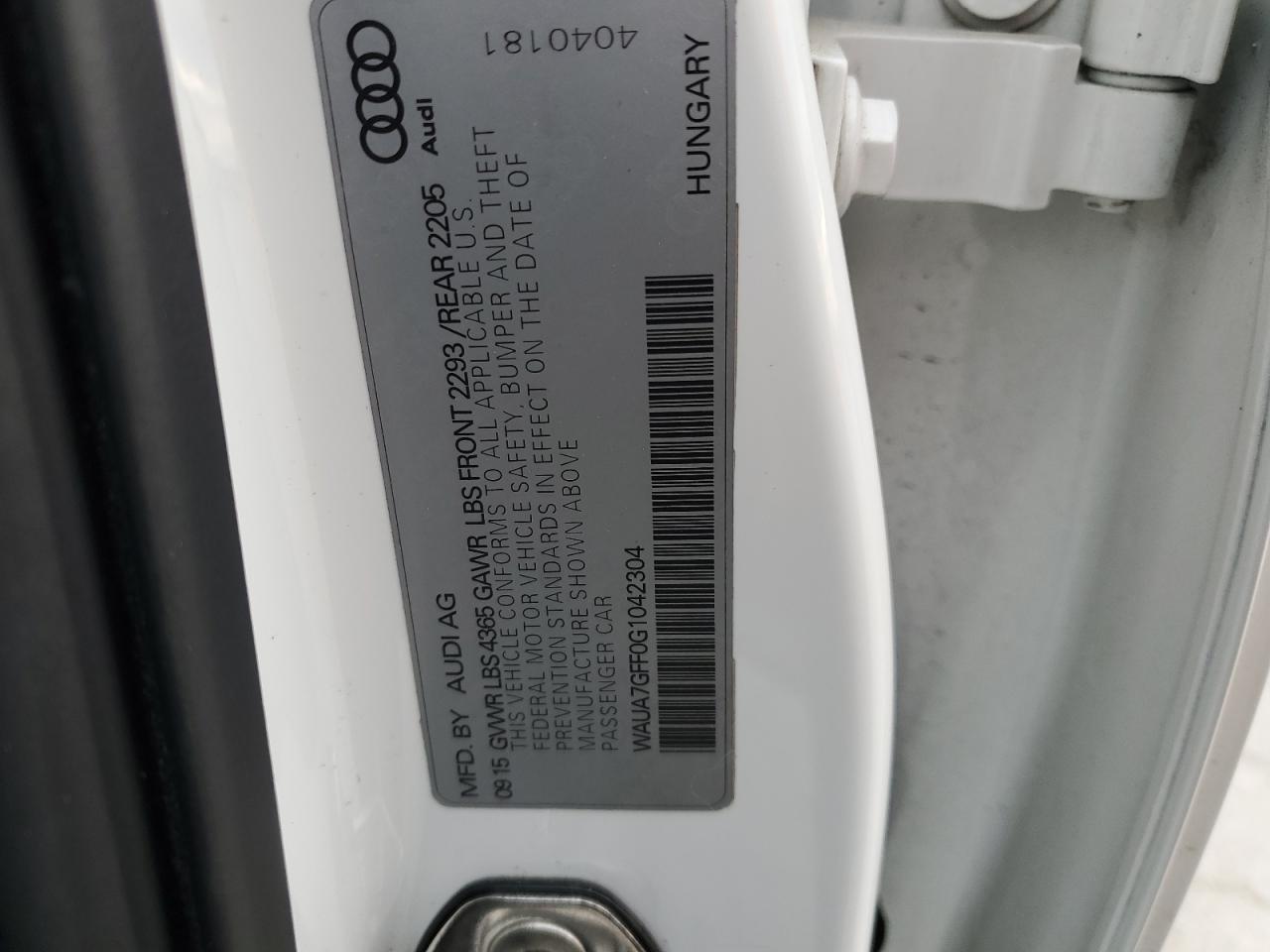 2016 Audi A3 - Image 12