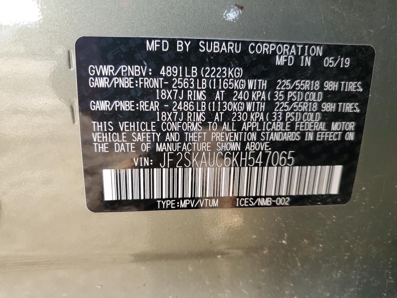 2019 Subaru Forester - Image 15