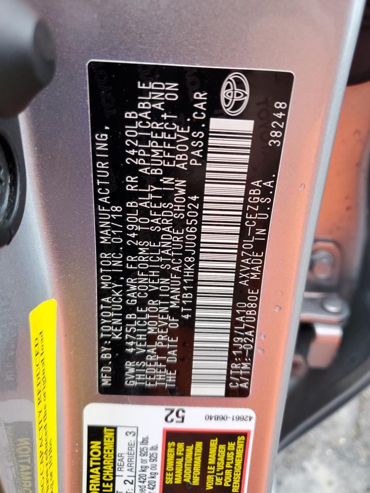 2018 Toyota Camry - Image 12