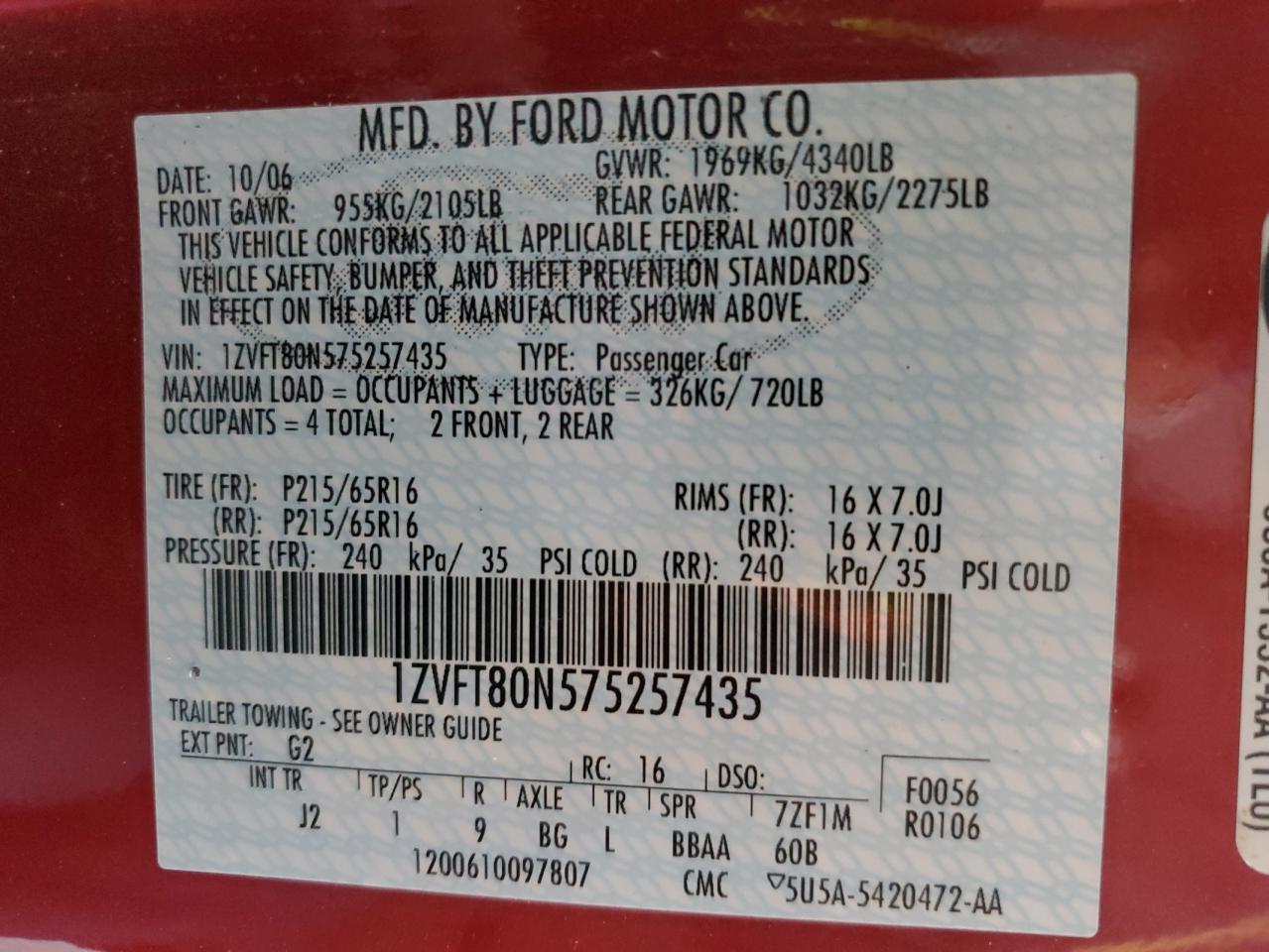 2007 Ford Mustang - Image 12